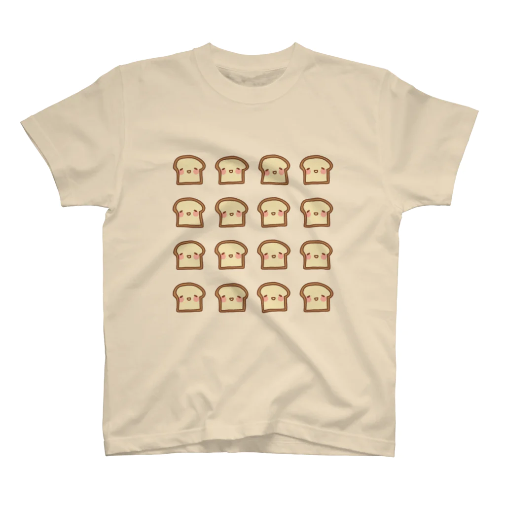 シーズーマーチの食パン スタンダードTシャツ