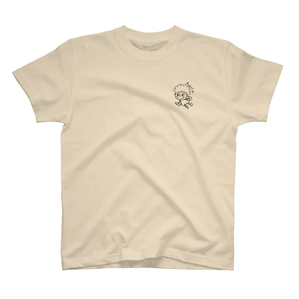 funny M'sのちょっとマイペースなエンジェルくん Regular Fit T-Shirt