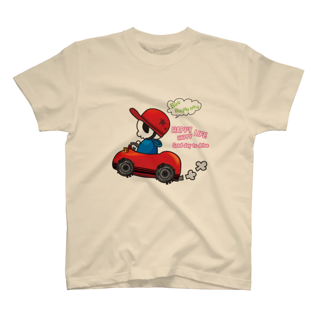 CUBIC ITEMのHappy Drive Life スタンダードTシャツ