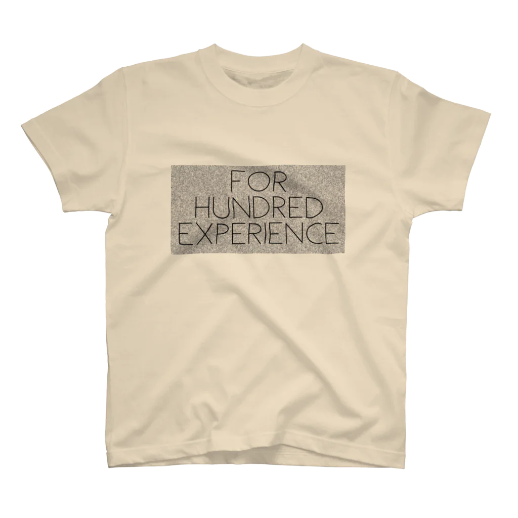 For Hundred ExperienceのFHEのテキストロゴアイテム スタンダードTシャツ