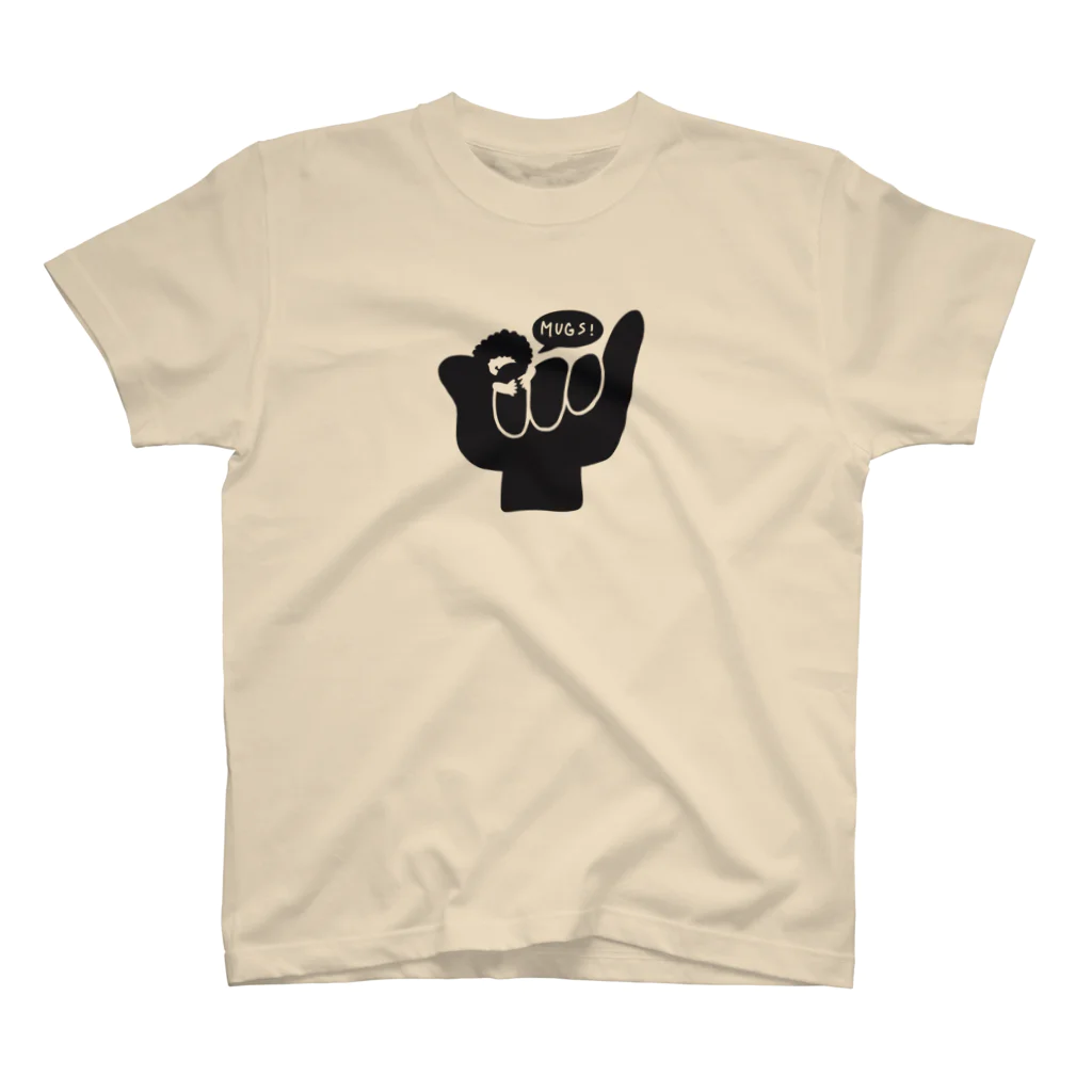 mugsのHang Loose !! (black) スタンダードTシャツ