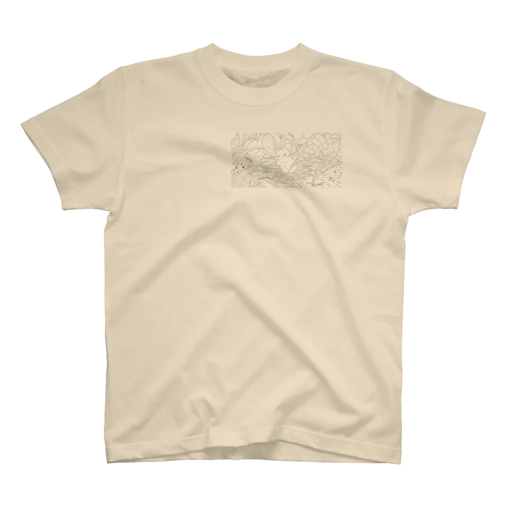 スプートニクの森で眠る猫 Regular Fit T-Shirt