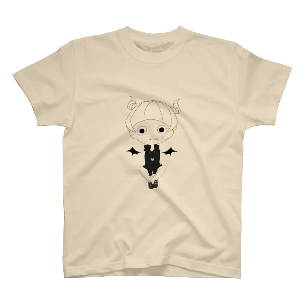 カメレオンのゾンビのきみはわるいこ スタンダードTシャツ