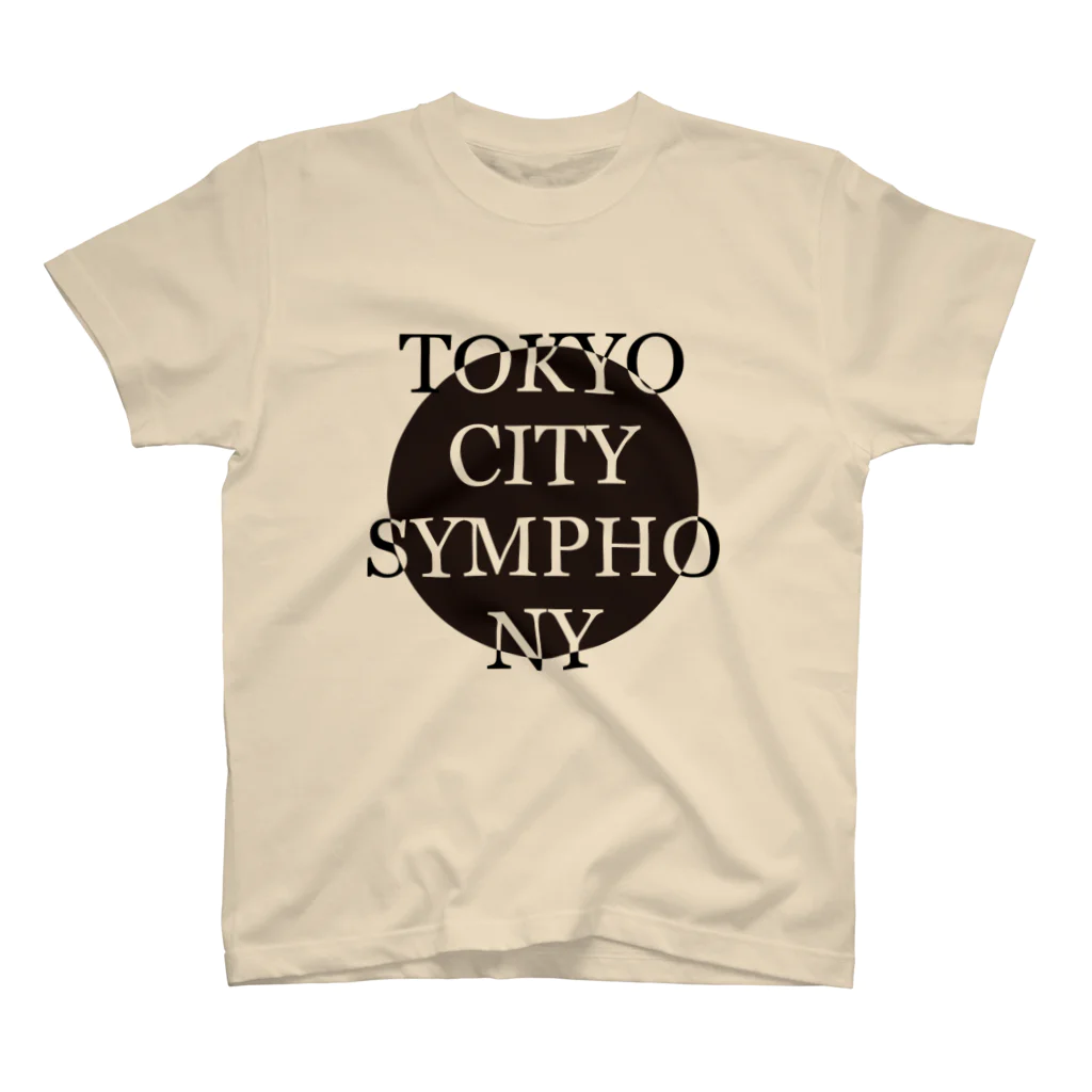 D-N-A Goods ShopのHINOMARU Black -TOKYO CITY SYMPHONY- Regular Fit T-Shirt