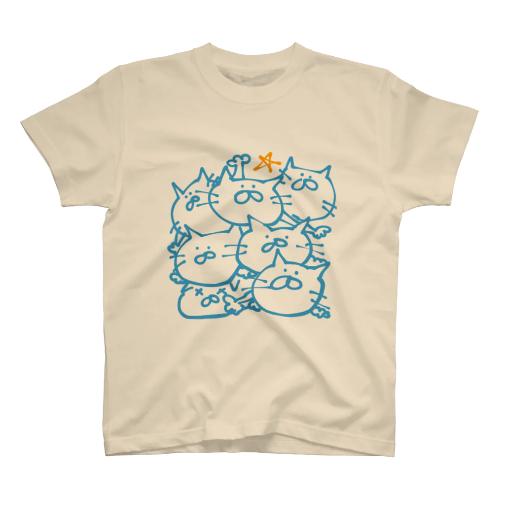 甘味屋のつみねこ スタンダードTシャツ