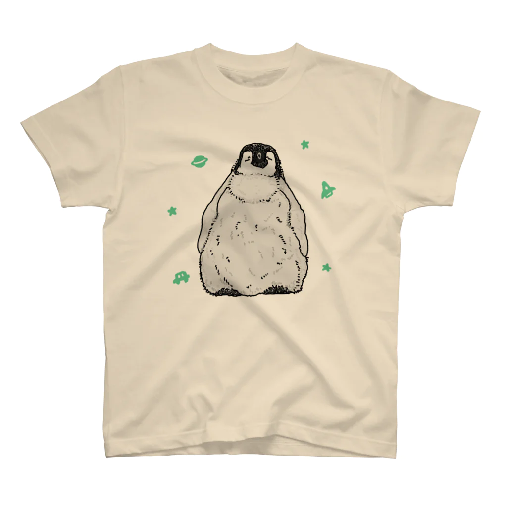 crane_and_horseのおやすみペンギン スタンダードTシャツ