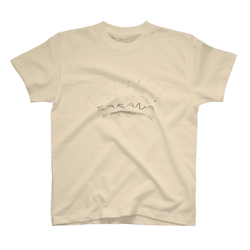 森林のsakana Regular Fit T-Shirt