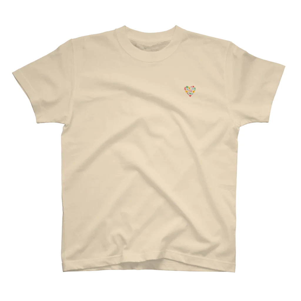 NPO法人Hand＆Footのロゴマークのみタイプ スタンダードTシャツ