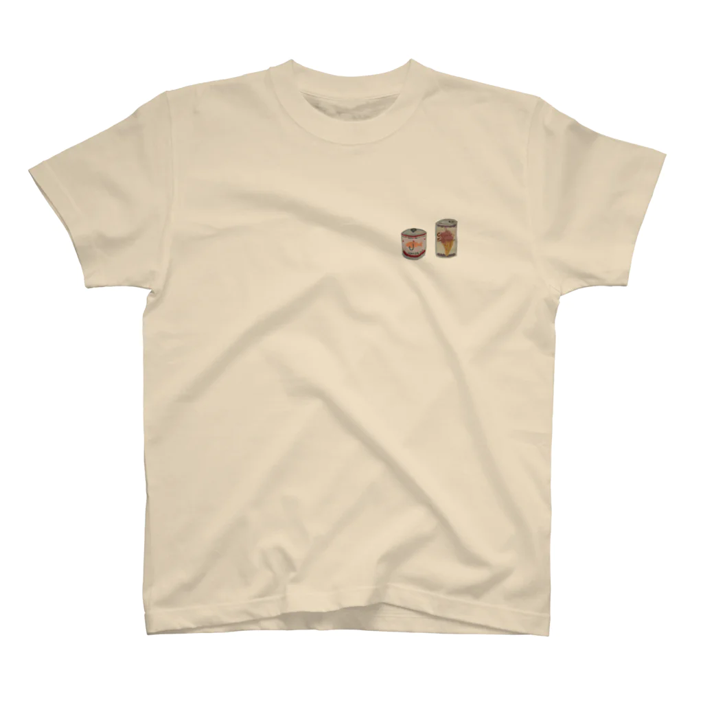 ニジミノオミセの架空の缶詰 Regular Fit T-Shirt