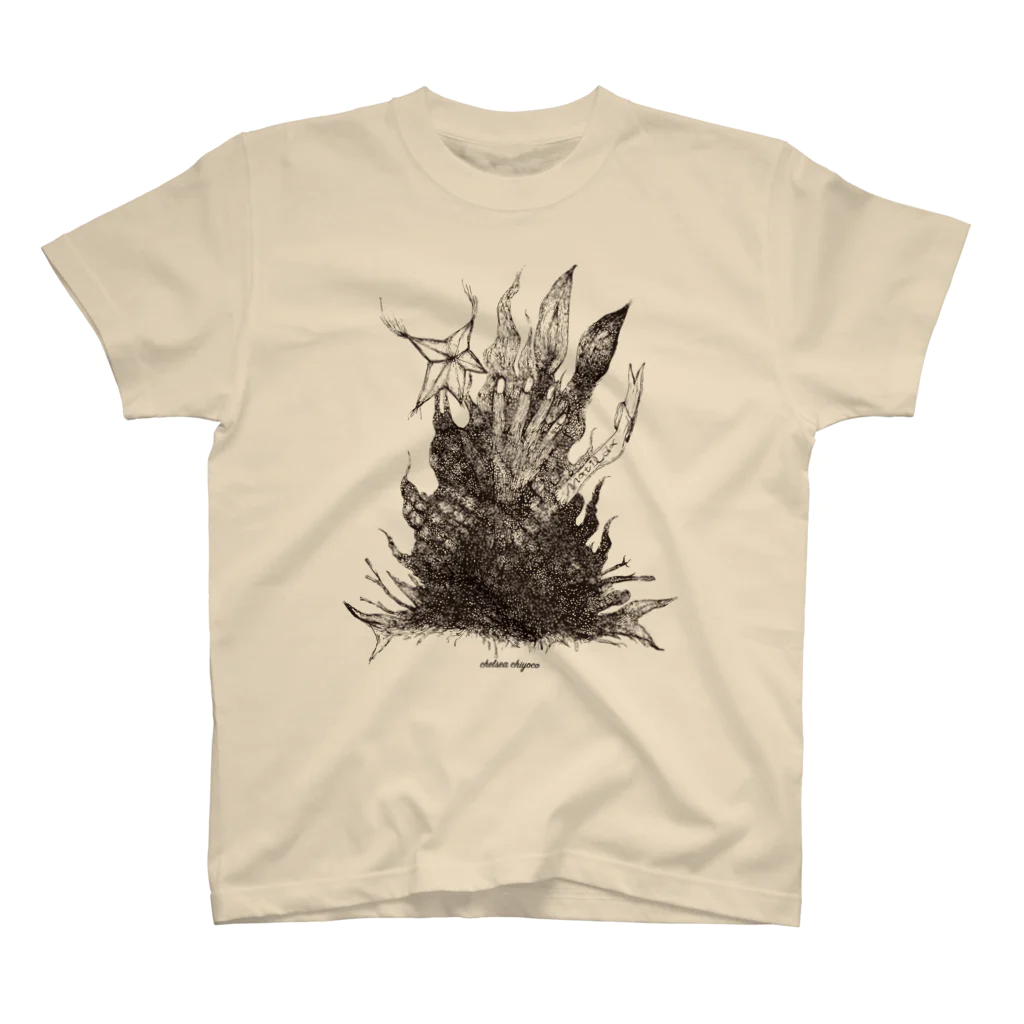 Chelsea ChiyocoのRubus flame スタンダードTシャツ