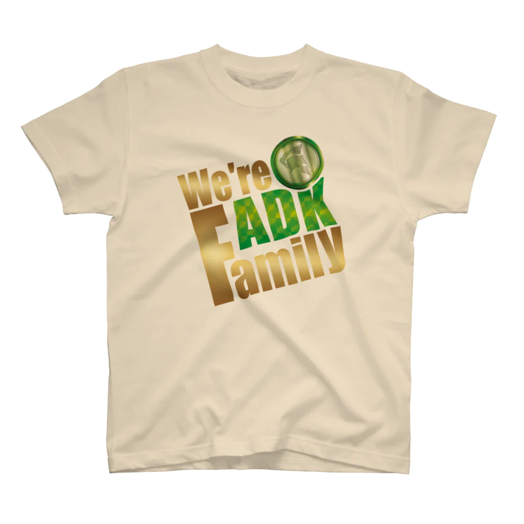 【仮想通貨】ADKグッズ専門店 のWe're ADK family スタンダードTシャツ