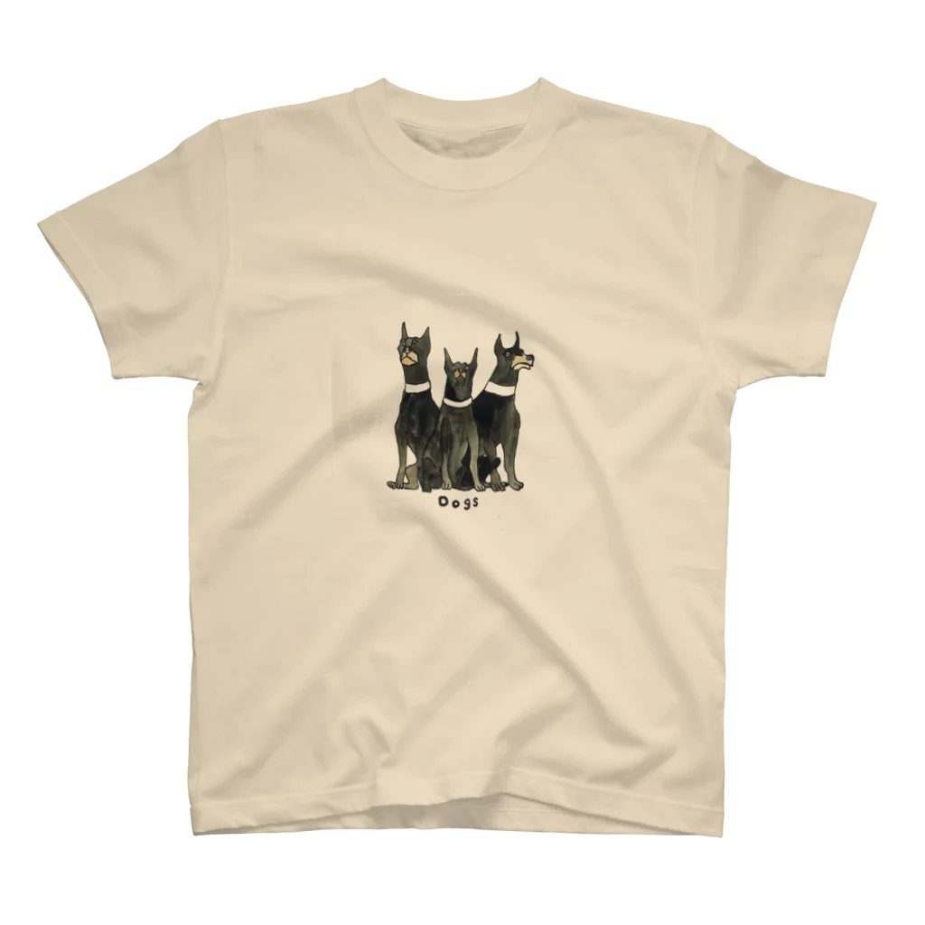 8＿moriのdogs スタンダードTシャツ