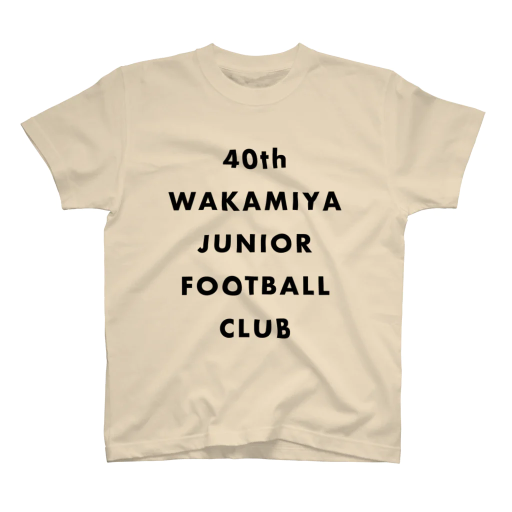 WJFCのwjfcグッズ スタンダードTシャツ