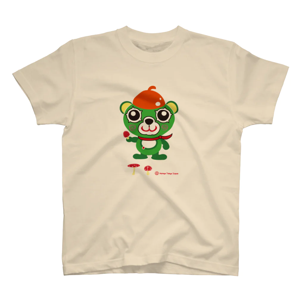 丸与商店ｂｙ丸与製作所の大崎一番太郎（丸与POP風味MARK２） スタンダードTシャツ