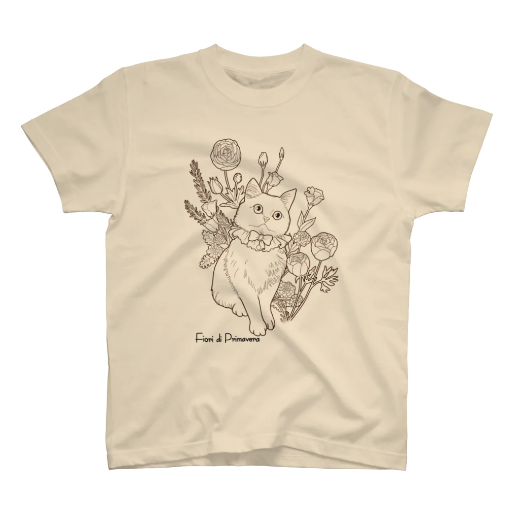 Ａｔｅｌｉｅｒ　ＨｅｕｒｅｕｘのFiori di Primaveraシンプルvr. スタンダードTシャツ