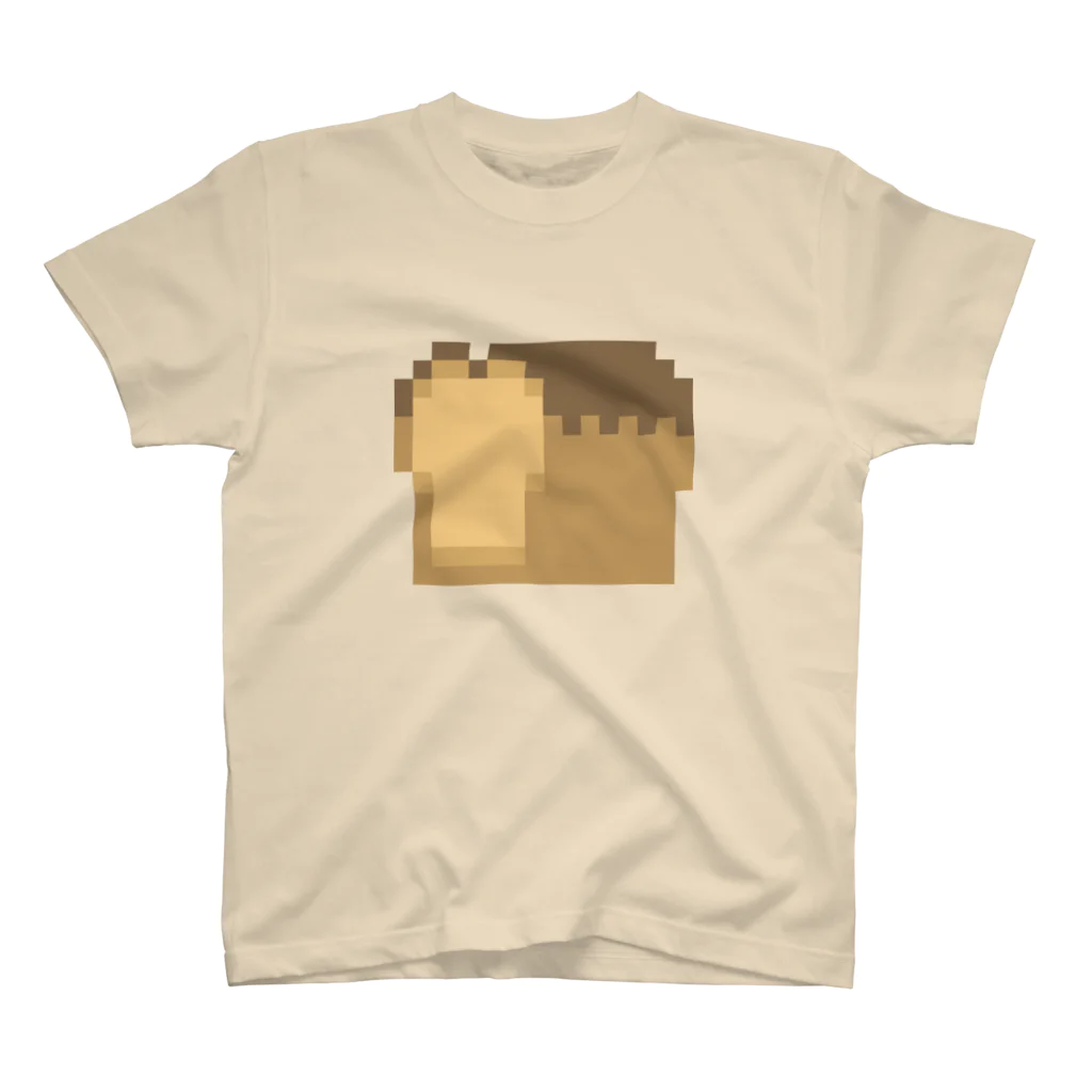ぽたぽたやのドットパン 食パン Regular Fit T-Shirt
