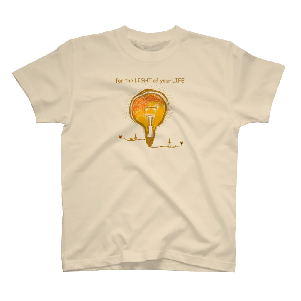 Jun1works(ジュンイチワークス)のfor the LIGHT of your LIFE スタンダードTシャツ