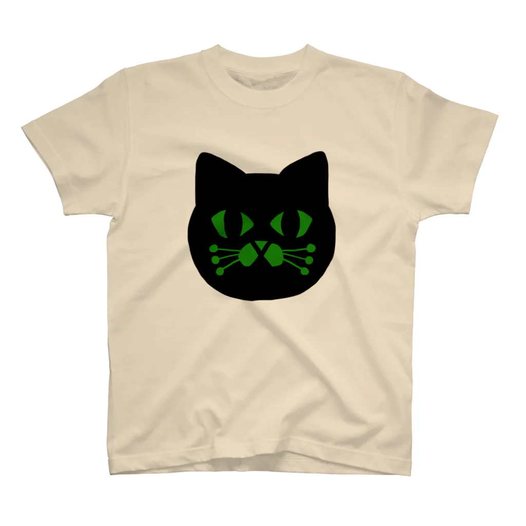 oppohonpoの黒猫ｍｅｏｗ！ スタンダードTシャツ