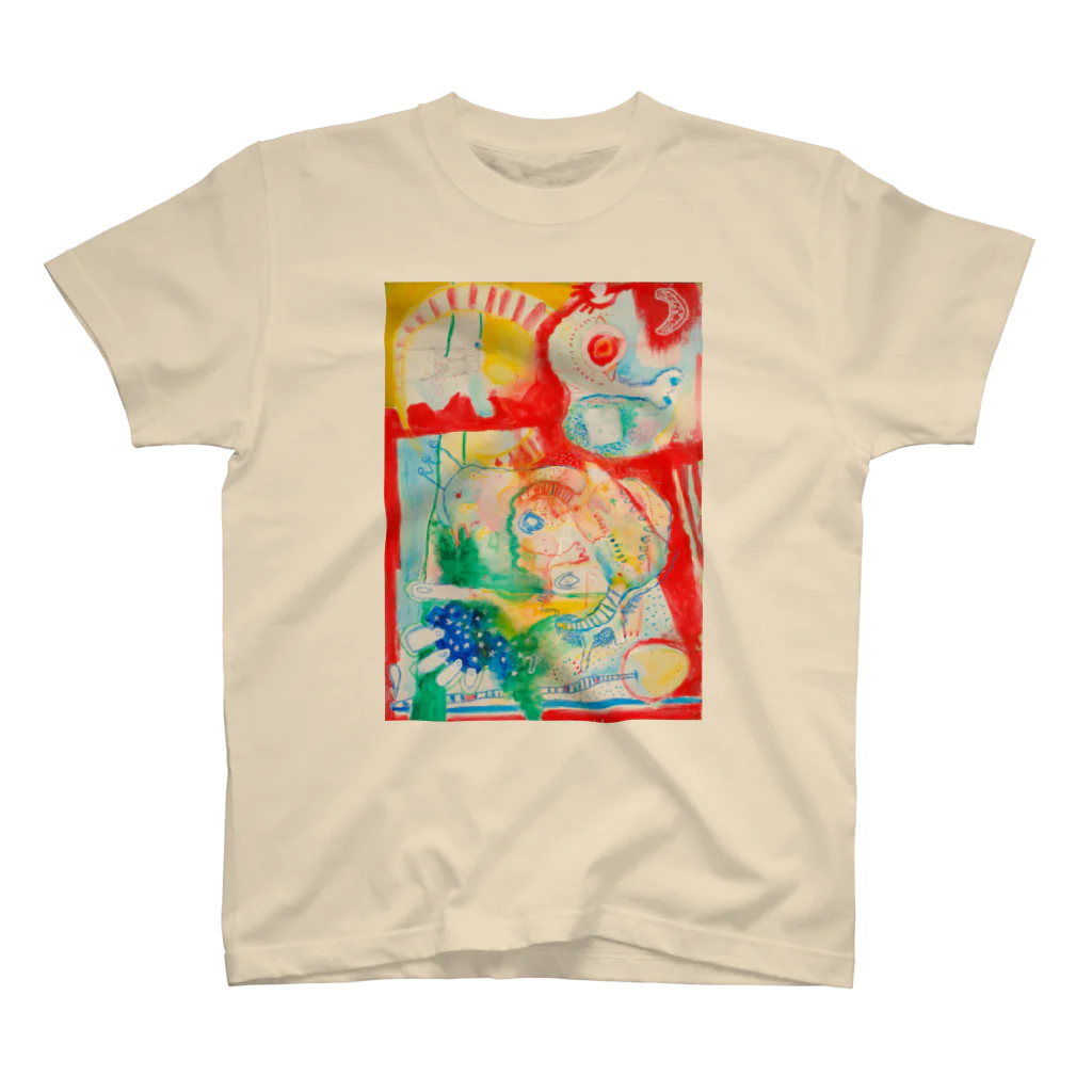 おちだいすけのうちゅうをつかんだよ スタンダードTシャツ