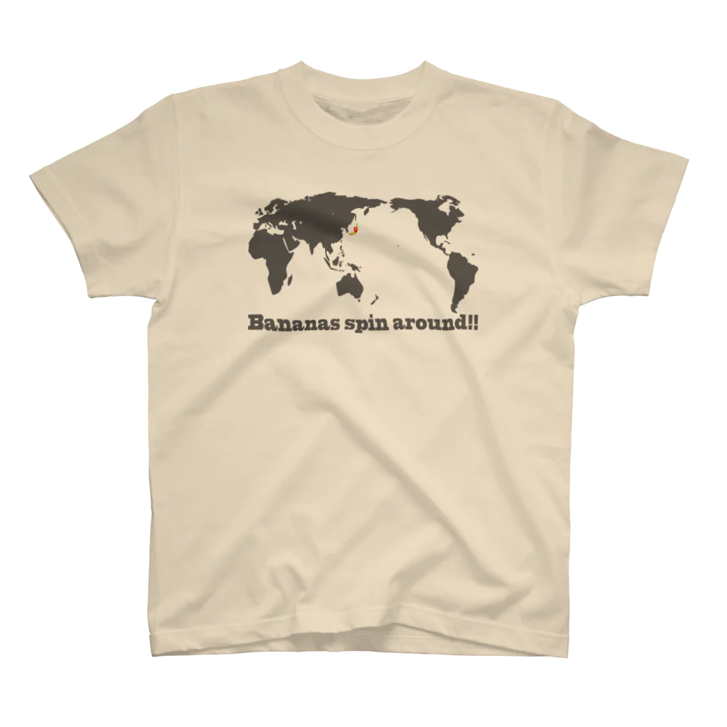 BANANAのWorldMapＴシャツ スタンダードTシャツ