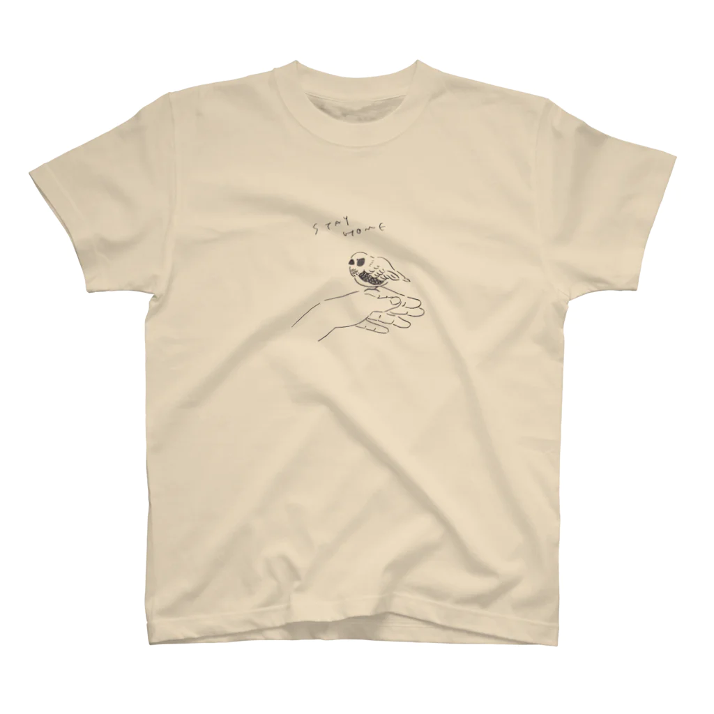 azucoの小鳥とSTAYHOME Regular Fit T-Shirt