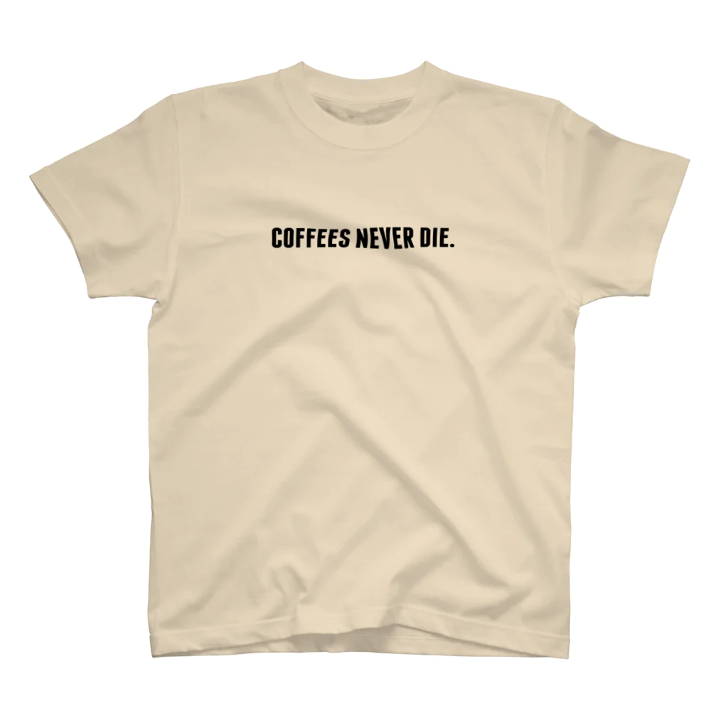 あおいろらじおの"コーヒーは死なせない"A スタンダードTシャツ