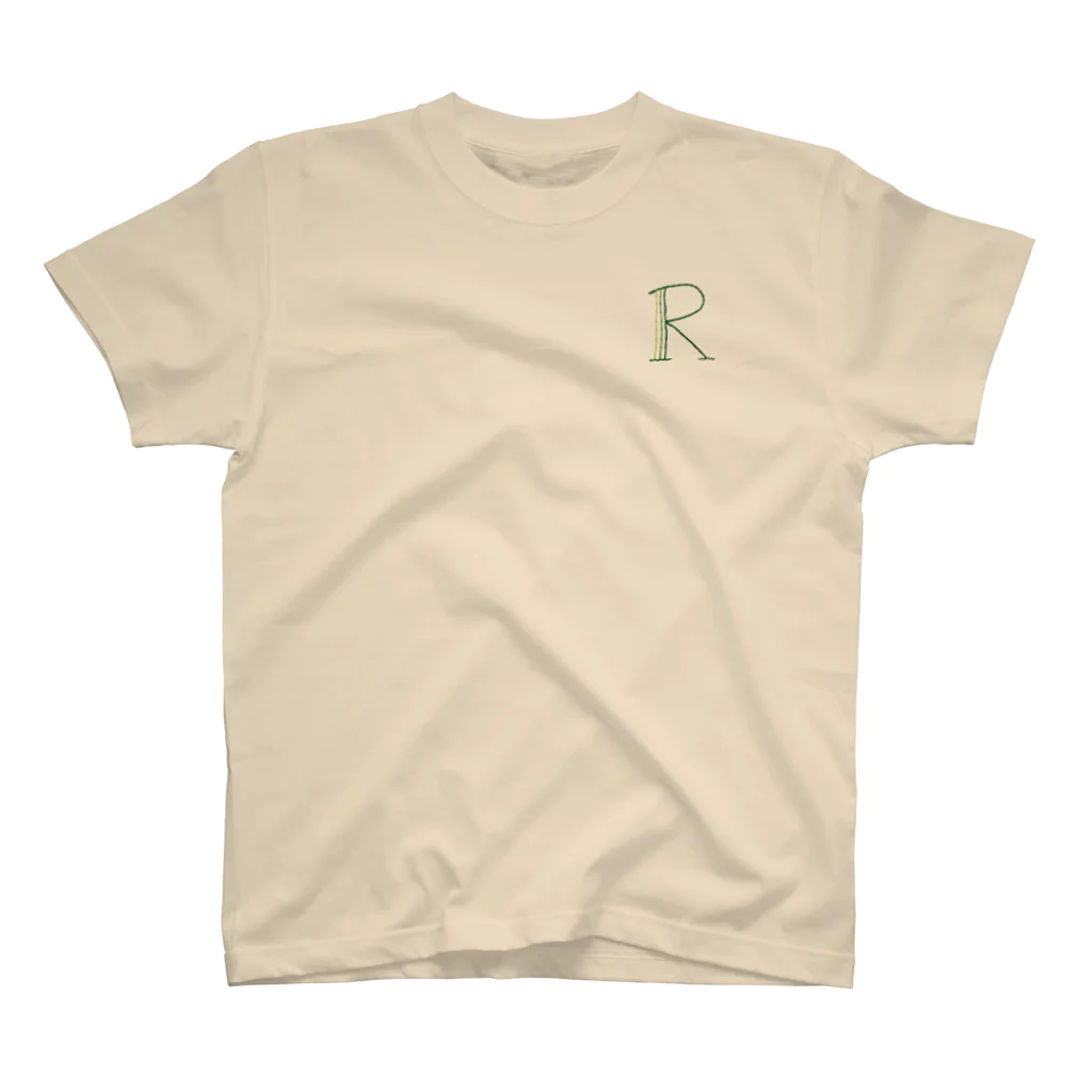 knot the peopleのembroideryprint_R Regular Fit T-Shirt