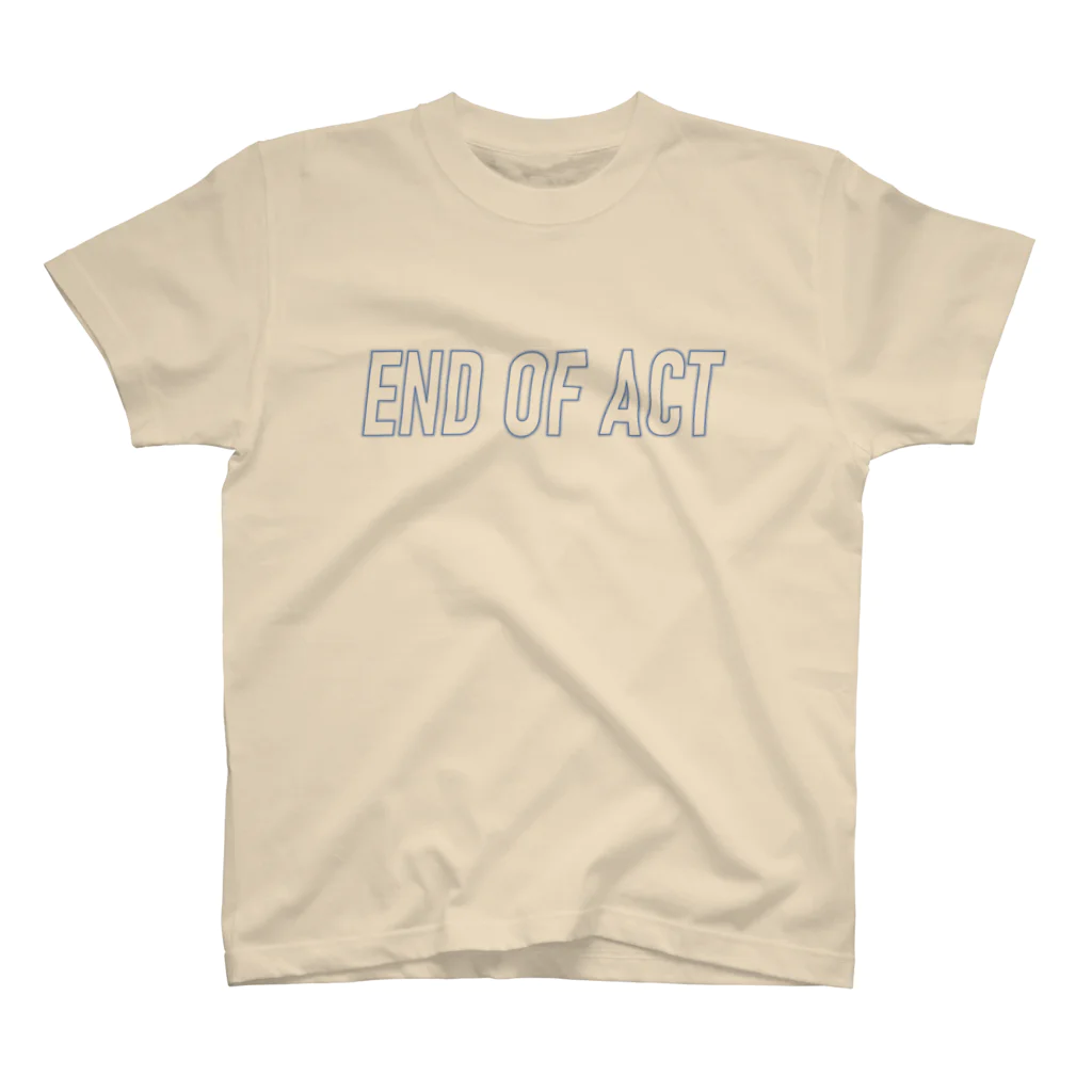 macci makerのEND OF ACT macci スタンダードTシャツ