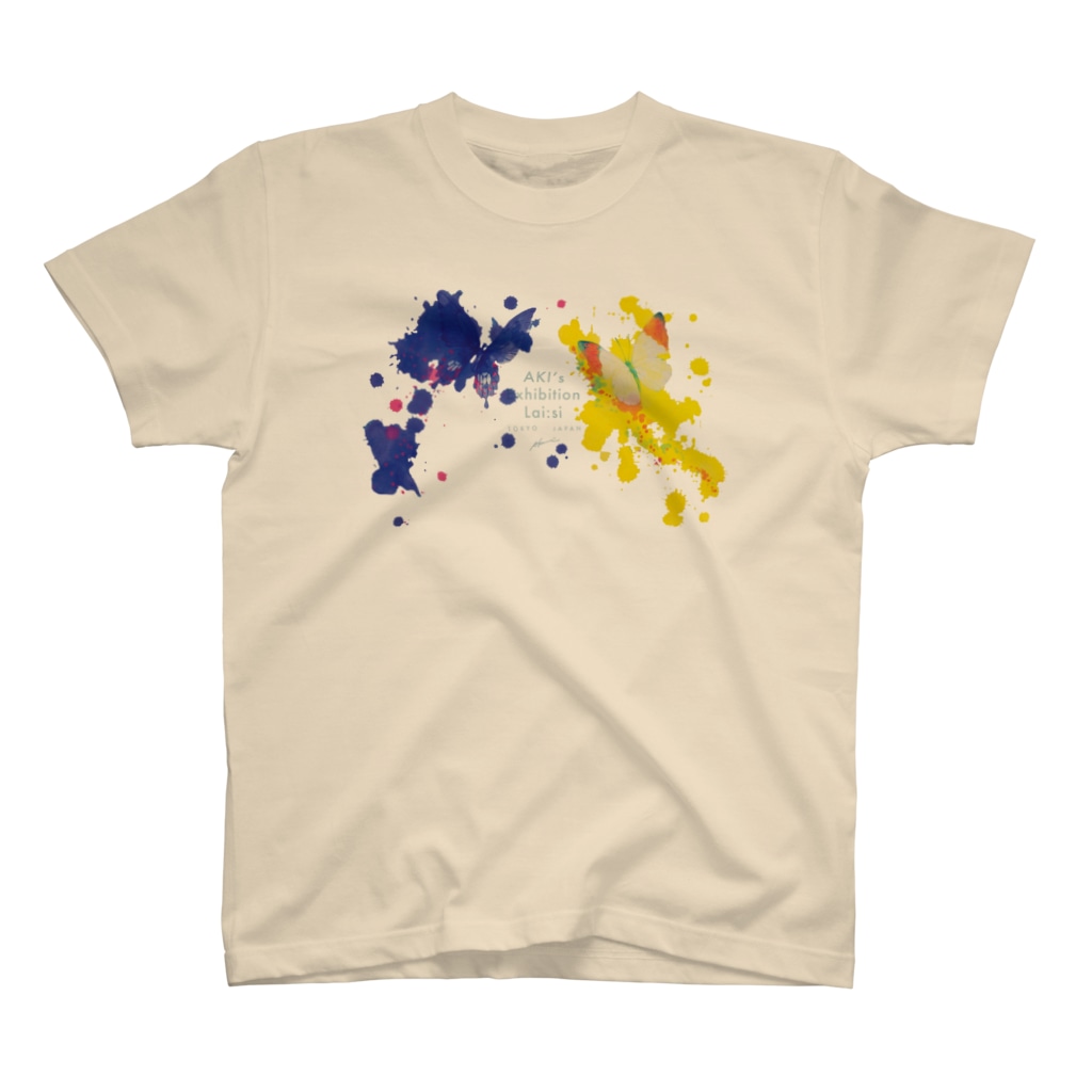 Akiss art ONLINE SHOPの出逢う蝶々 Regular Fit T-Shirt