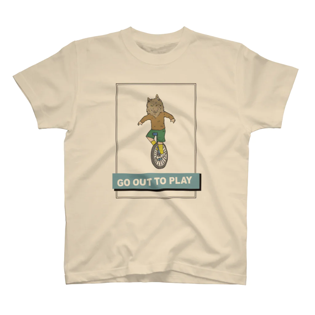screenMのone 一匹狼一輪車 티셔츠