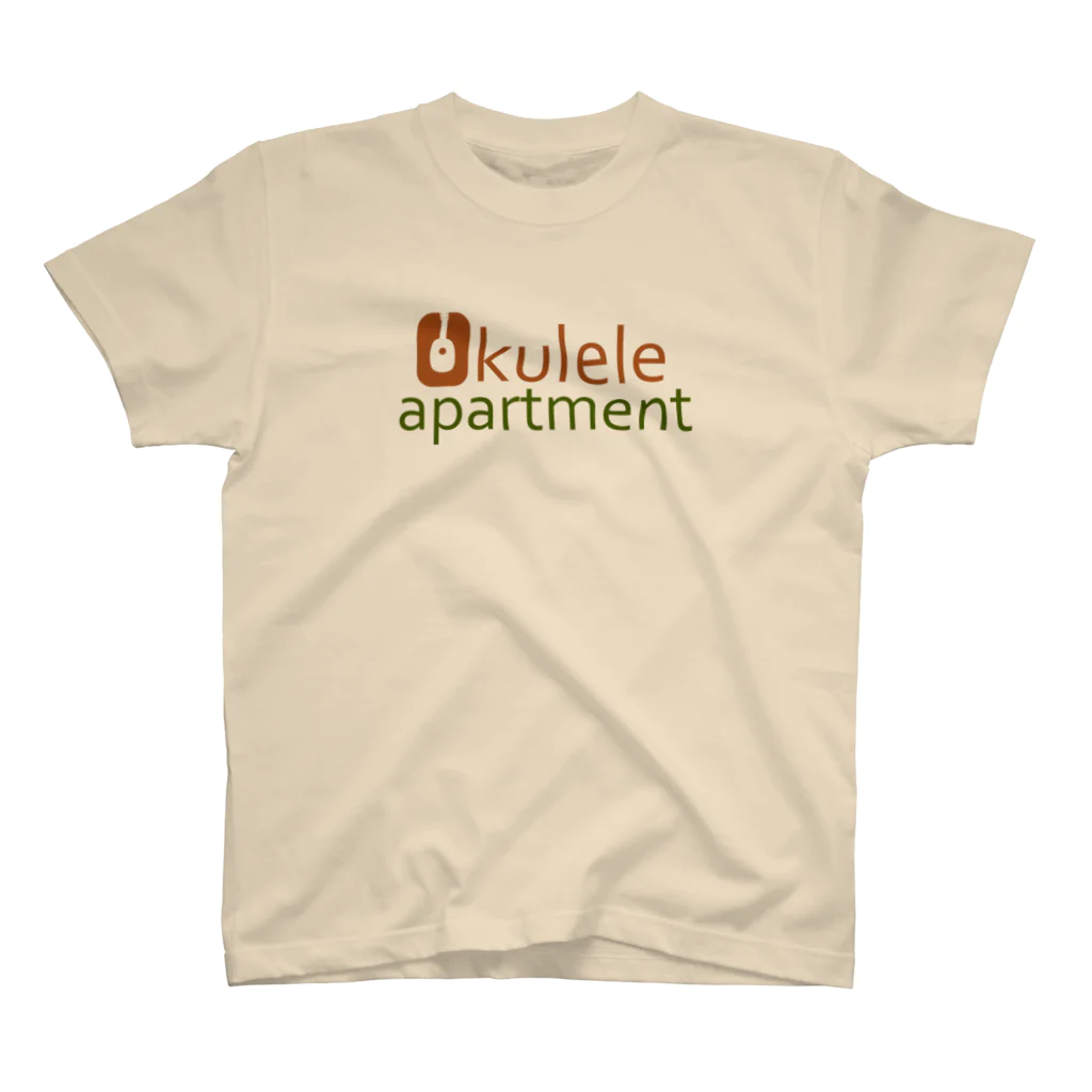 ロケット姉妹舍のukulele apartment logo スタンダードTシャツ