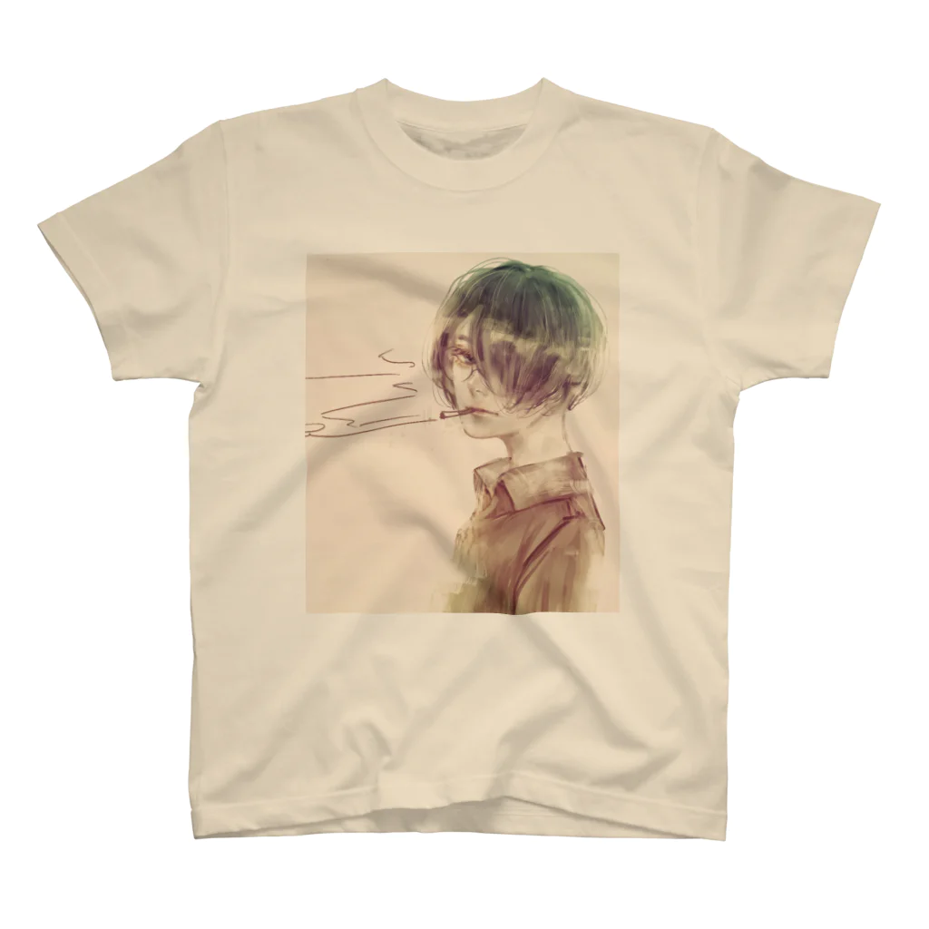 渡井 ももすけのGlasses Men's tシャツ Regular Fit T-Shirt