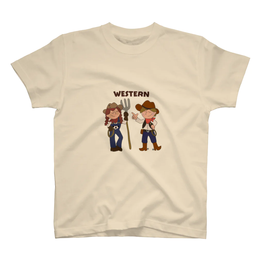 I<○αlα🐨のwestern brothers☆ スタンダードTシャツ