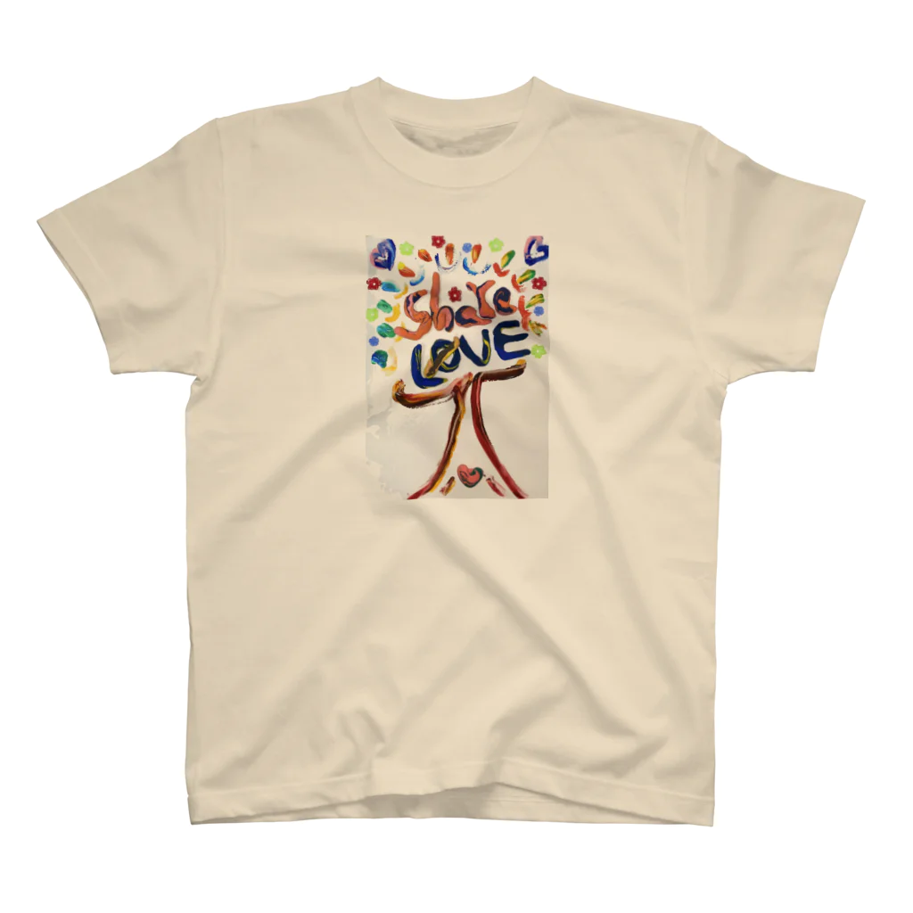 Trippymeのshare love スタンダードTシャツ