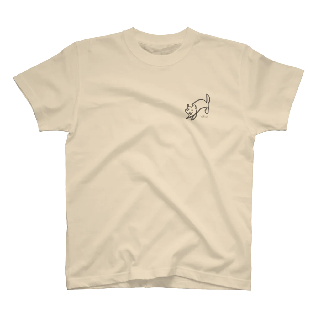 ハナノネッコ のネッコちゃん Regular Fit T-Shirt