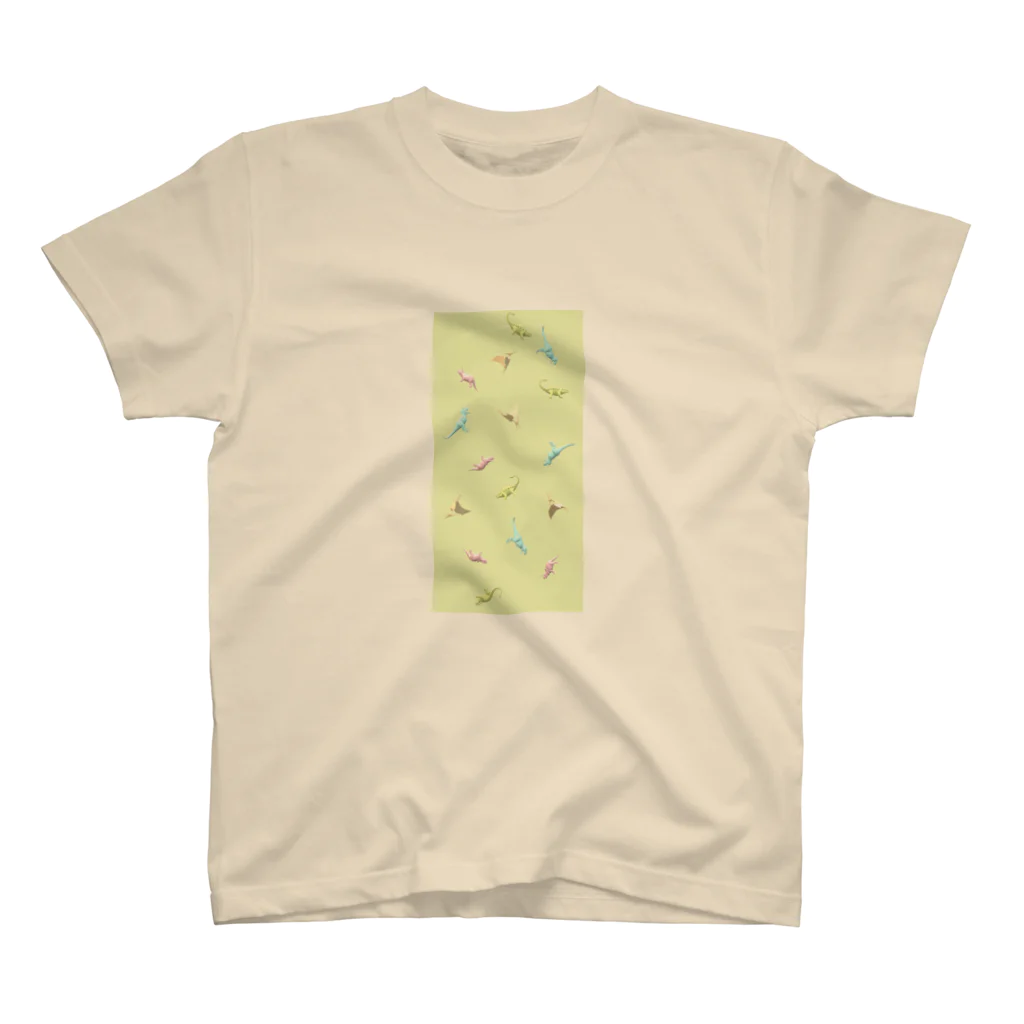 パステルのパステル恐竜３D_イラスト Regular Fit T-Shirt