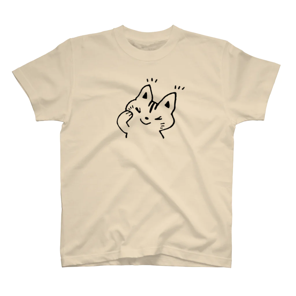 mamimuuの気まぐれ猫のルー。 Regular Fit T-Shirt