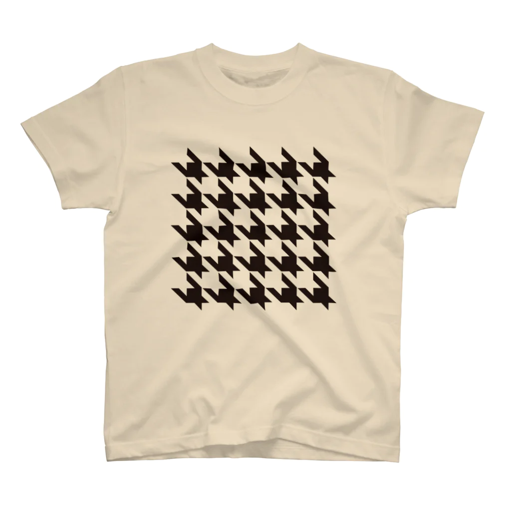 TATEYAMAのHoundtooth 3 スタンダードTシャツ