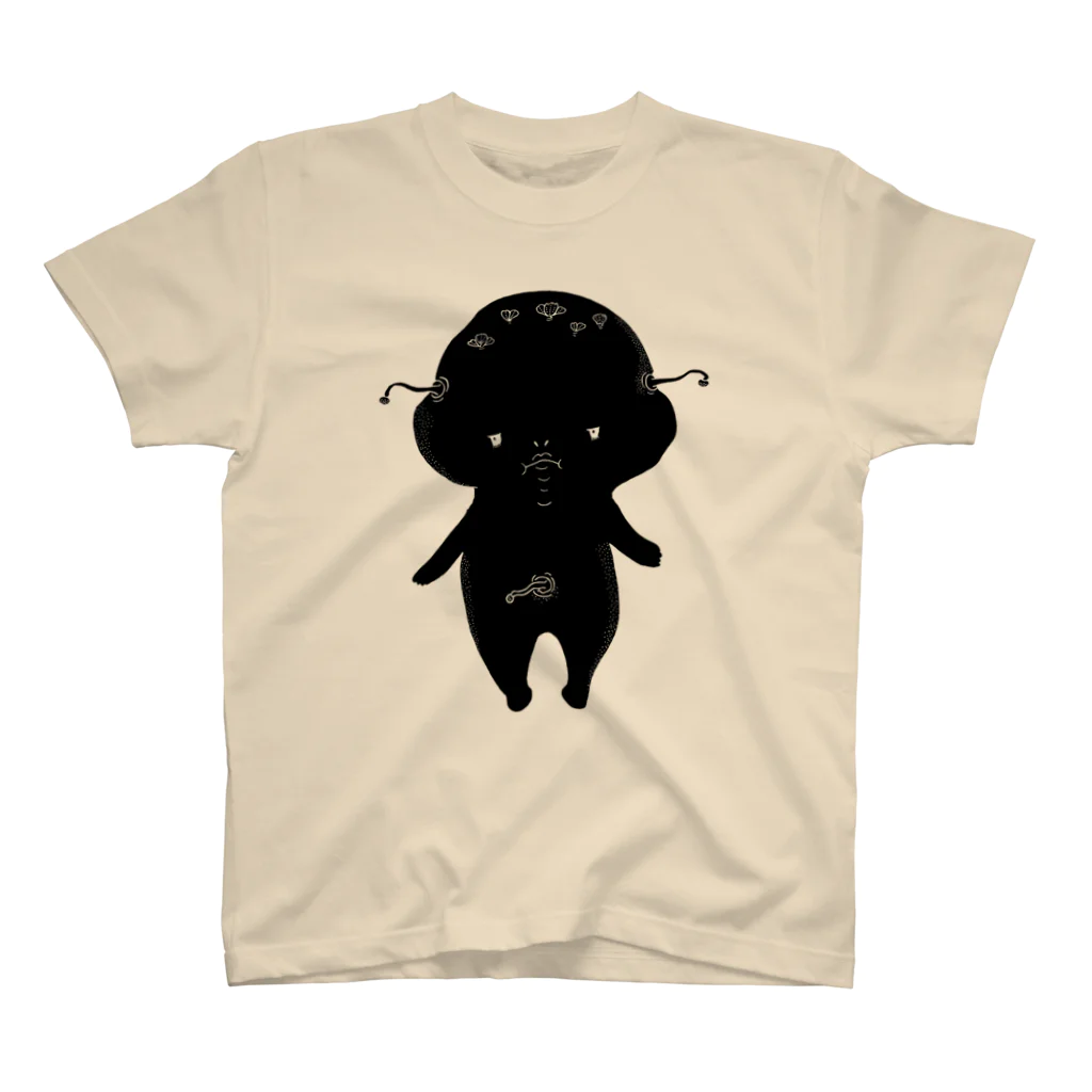 hellchocolateの荒ぶるぴこぴこちゃん スタンダードTシャツ