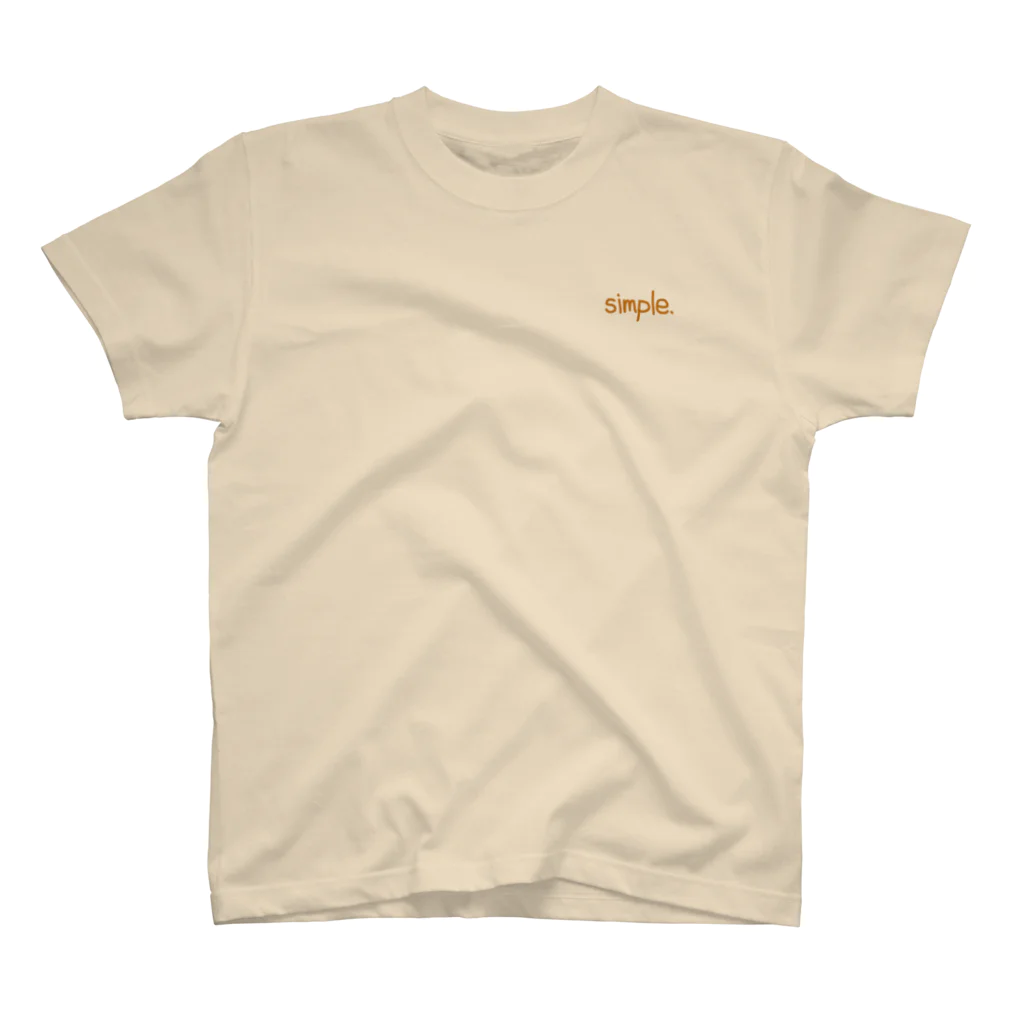 beni_breezeのsimple. collection 1 Regular Fit T-Shirt