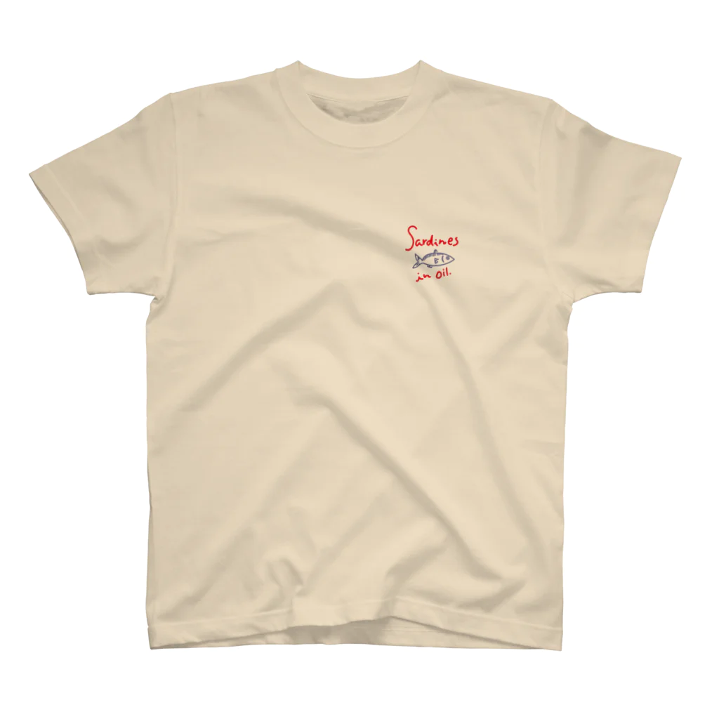 kimのオイルサーディン 　sardines in oil Regular Fit T-Shirt