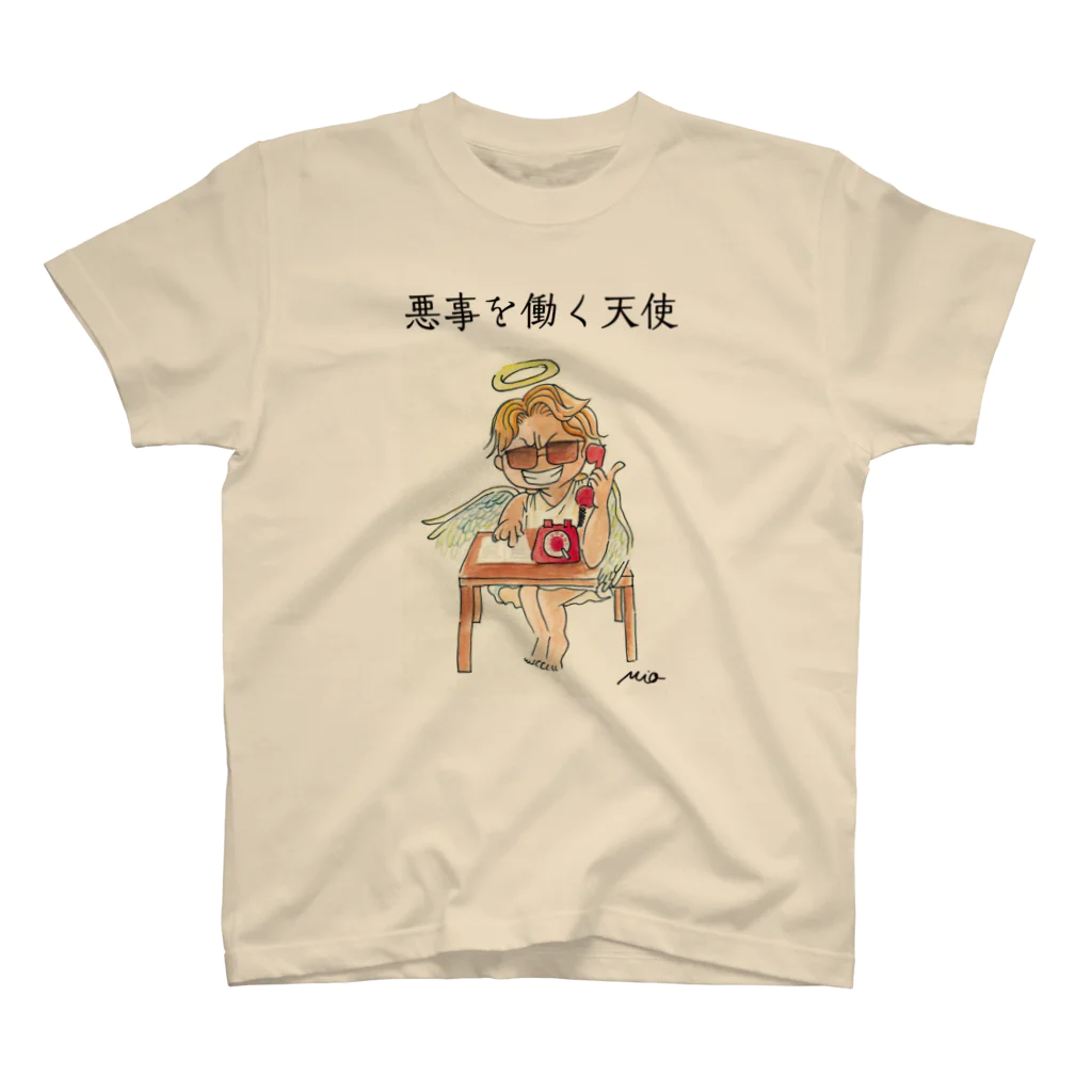 ZAKKA にしくらみおの悪事を働く天使 Regular Fit T-Shirt