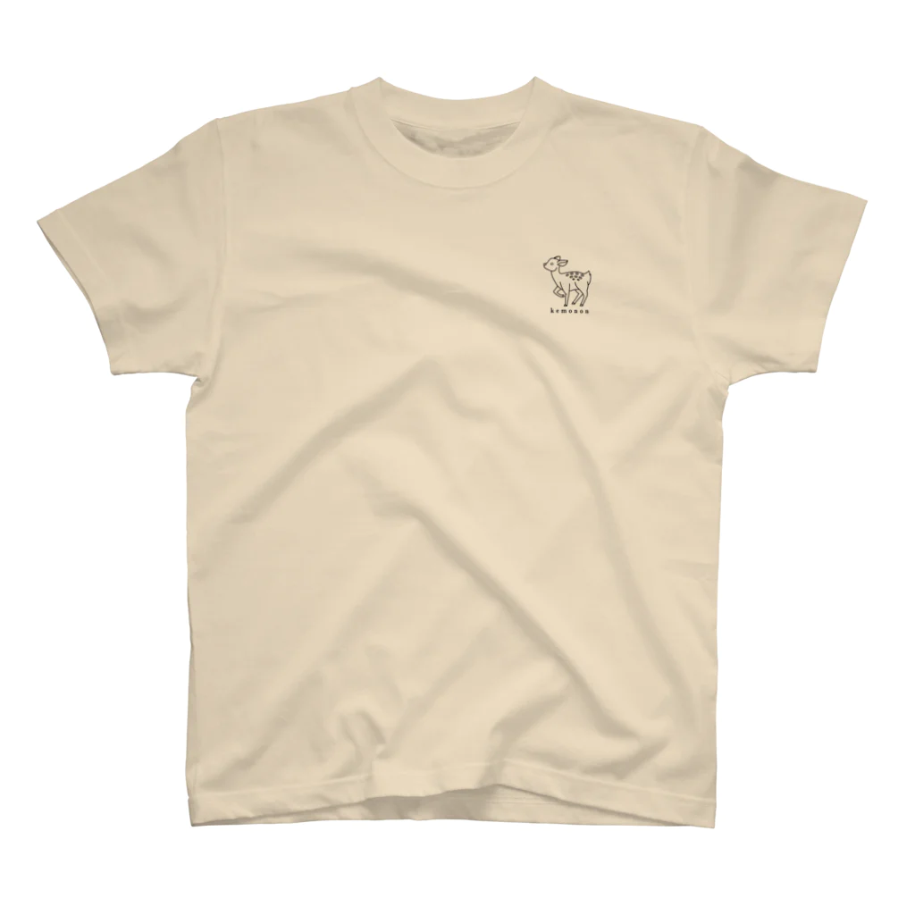 けものんの鹿 Regular Fit T-Shirt