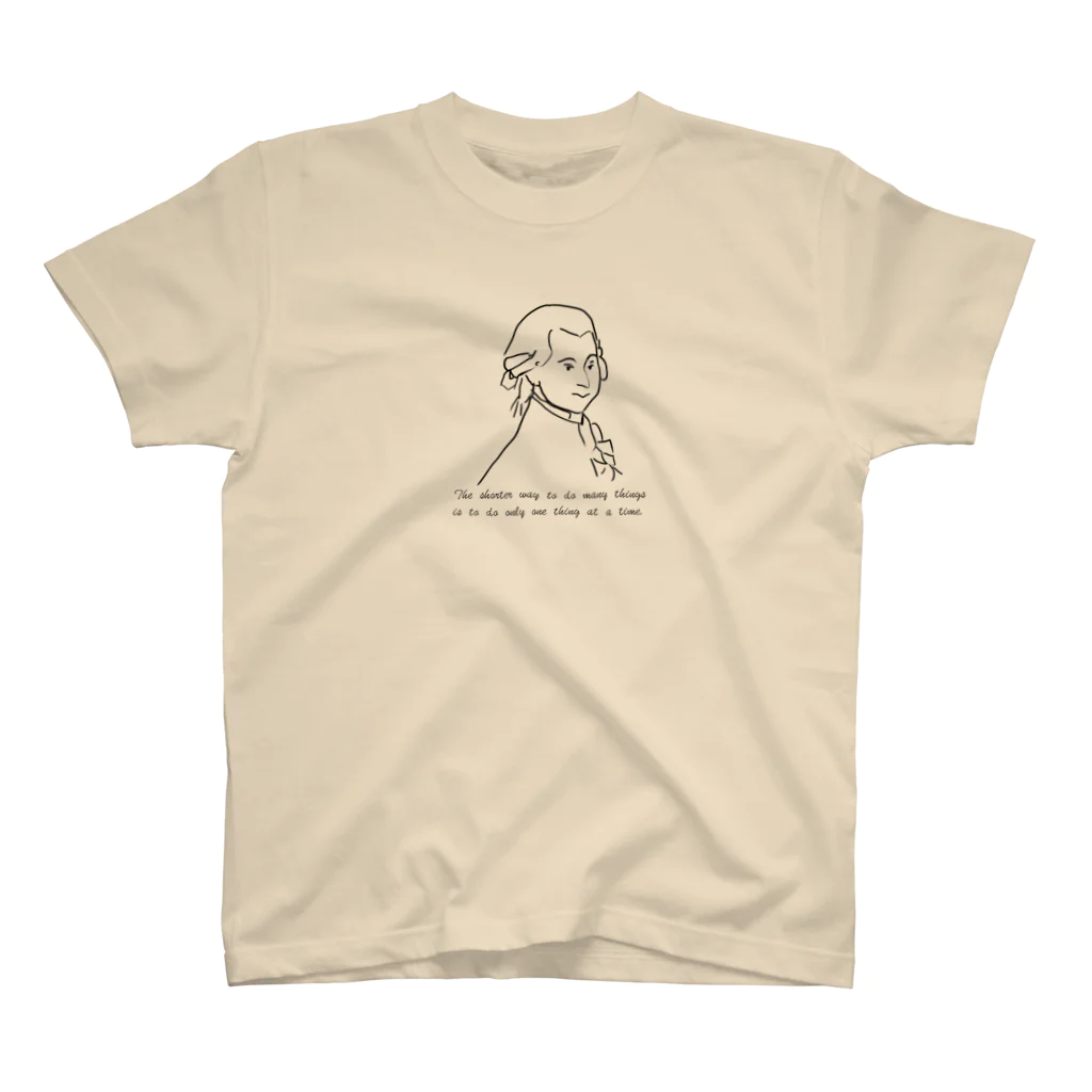 SANASAWAの名言シリーズ　モーツァルト スタンダードTシャツ