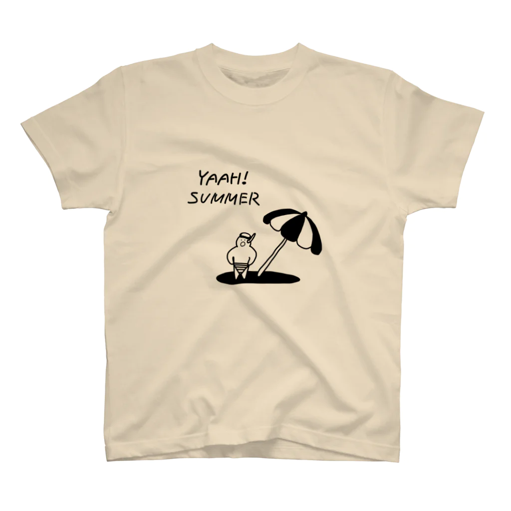 gotchan4のYAAH! SUMMER - PARASOL スタンダードTシャツ