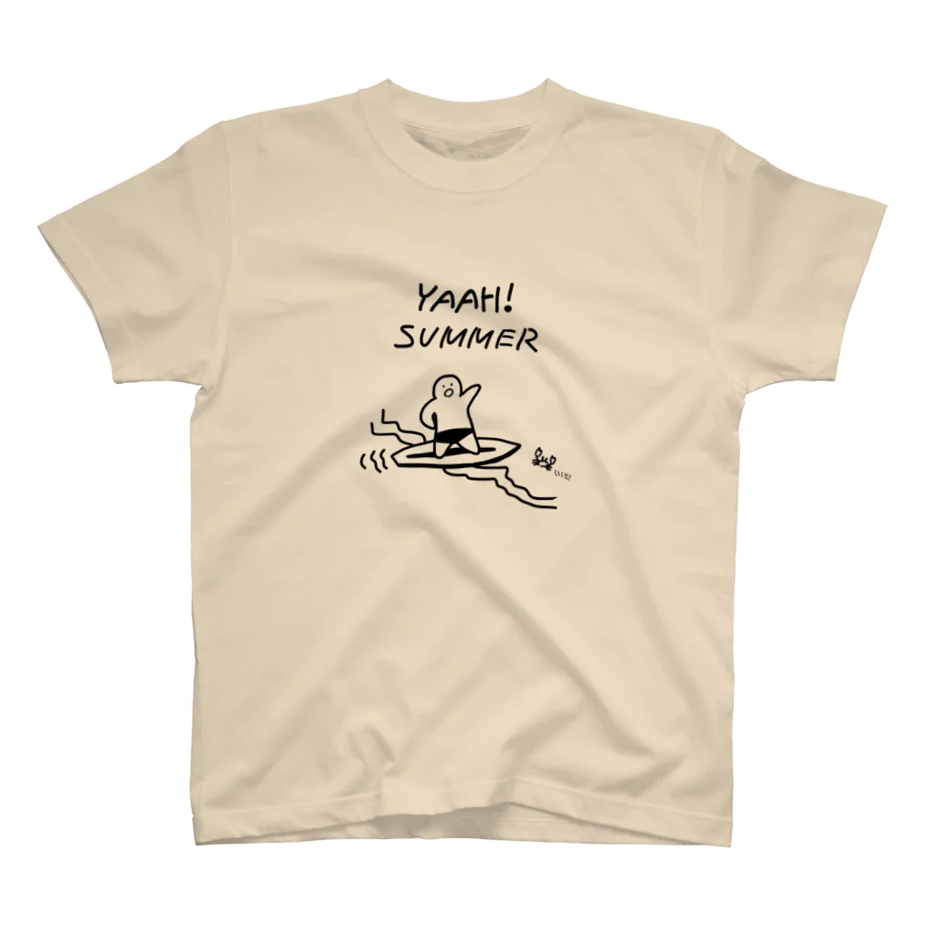 gotchan4のYAAH! SUMMER - SURF スタンダードTシャツ