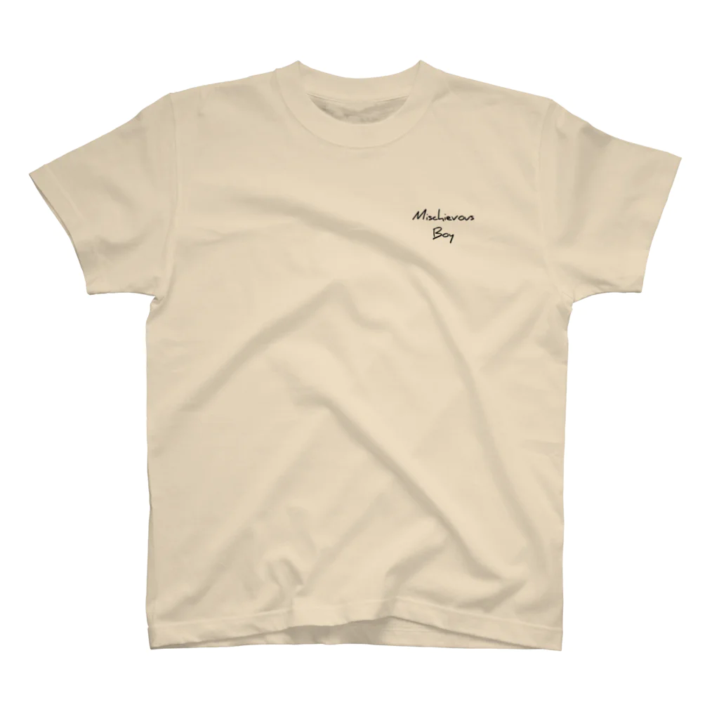 Mischievous Boy_いたずらっ子のMischievous Boy Regular Fit T-Shirt