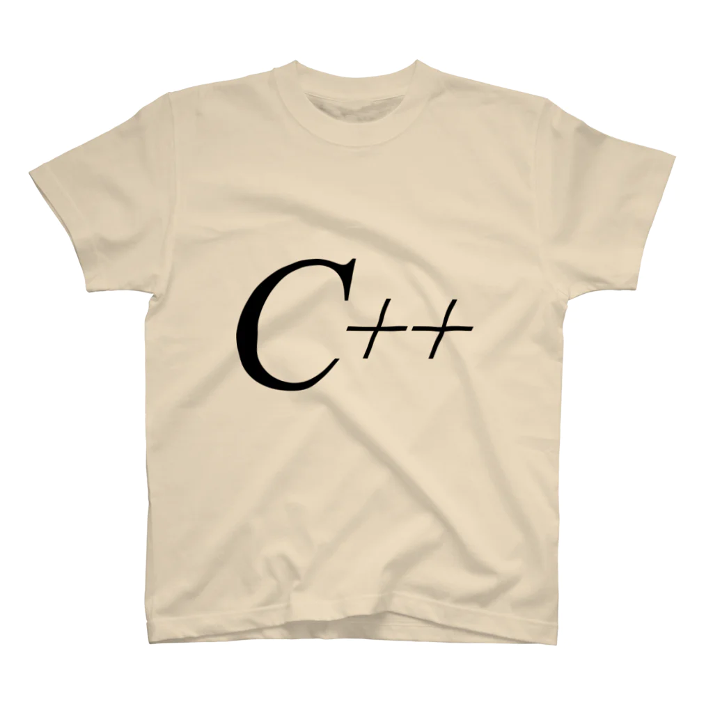 クソコードTシャツ制作所の「C++」Tシャツ スタンダードTシャツ