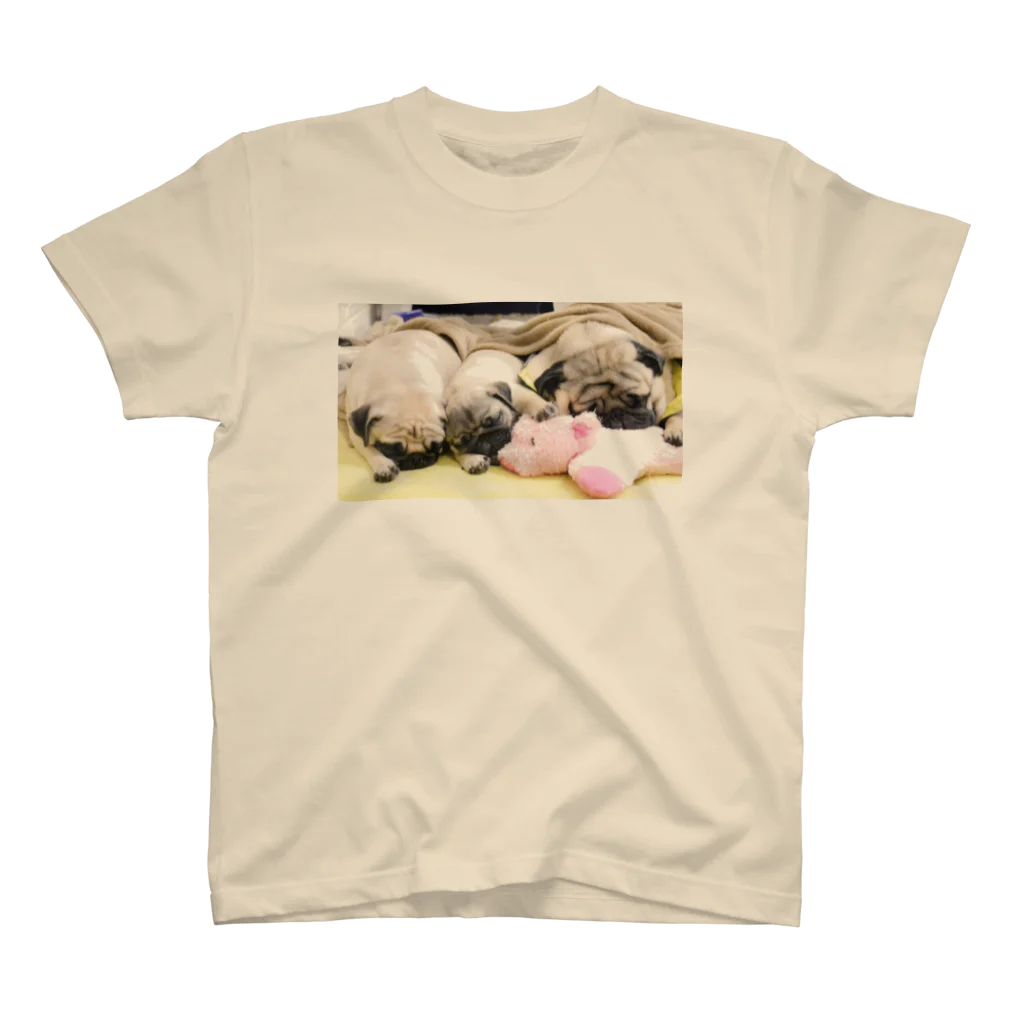 PUG283のPUG FAMILY01 スタンダードTシャツ