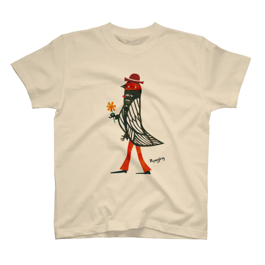 RyoojingのMr.Birdman Regular Fit T-Shirt